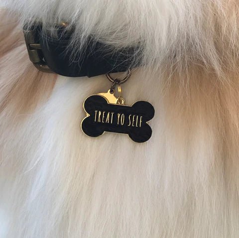 Treat Yo Self Pet ID Tag - Modern Companion