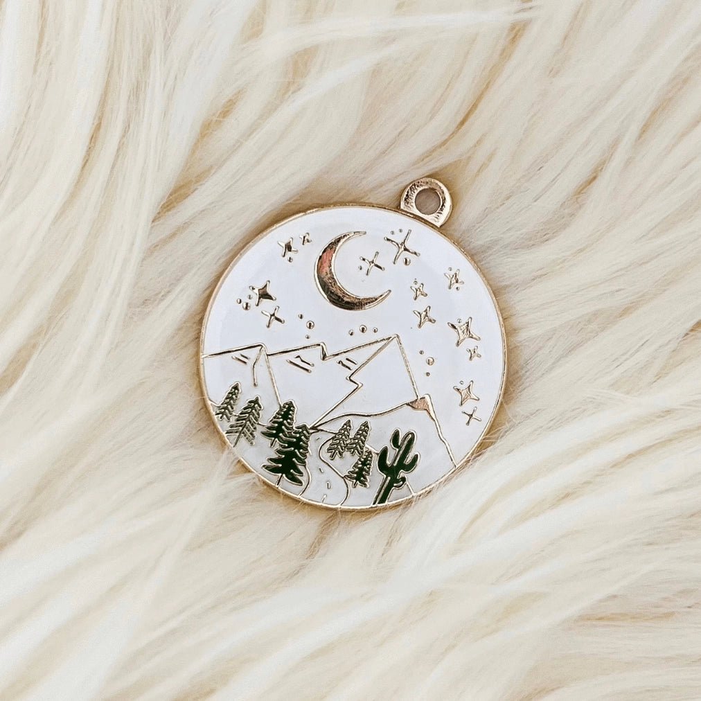 Wanderlust Pet ID Tag - Modern Companion