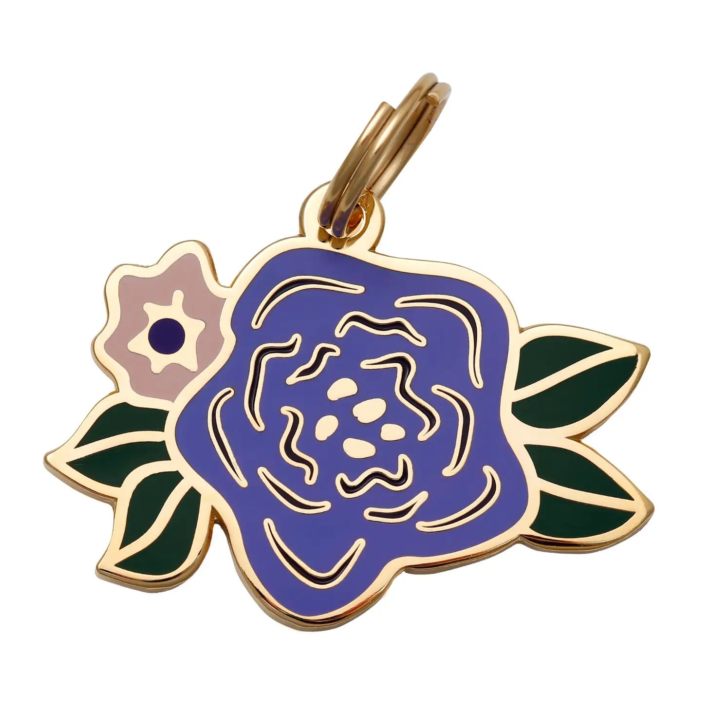Wild Flower Pet ID Tag - Modern Companion
