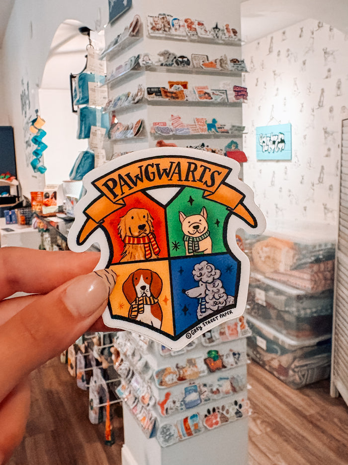 Dog School Sticker