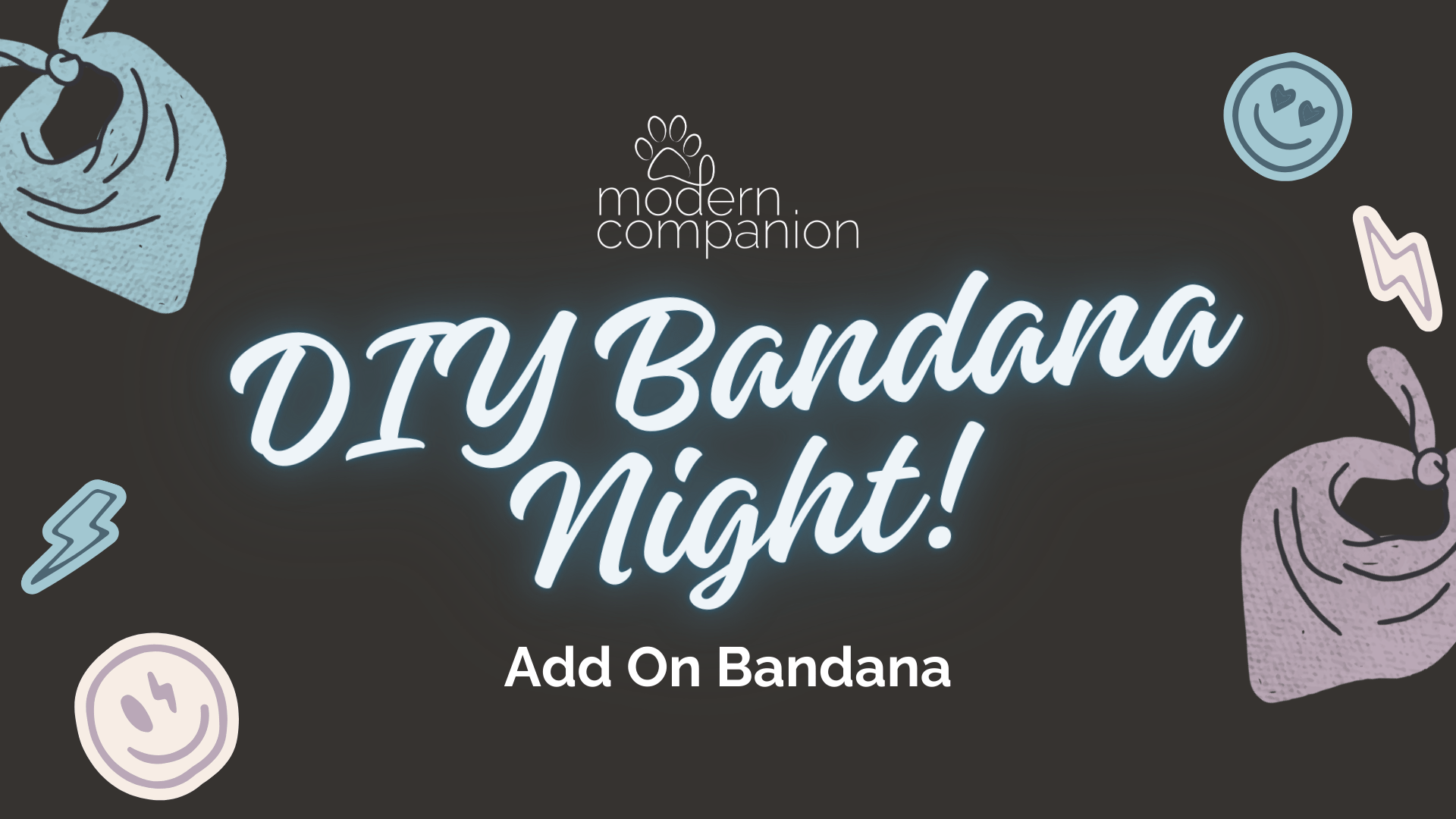 Add on Bandana For Bandana Night - Modern Companion