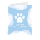 All Paws Heaven Pet Loss Card - Modern Companion