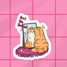 Am I The Drama Cat Sticker - Modern Companion
