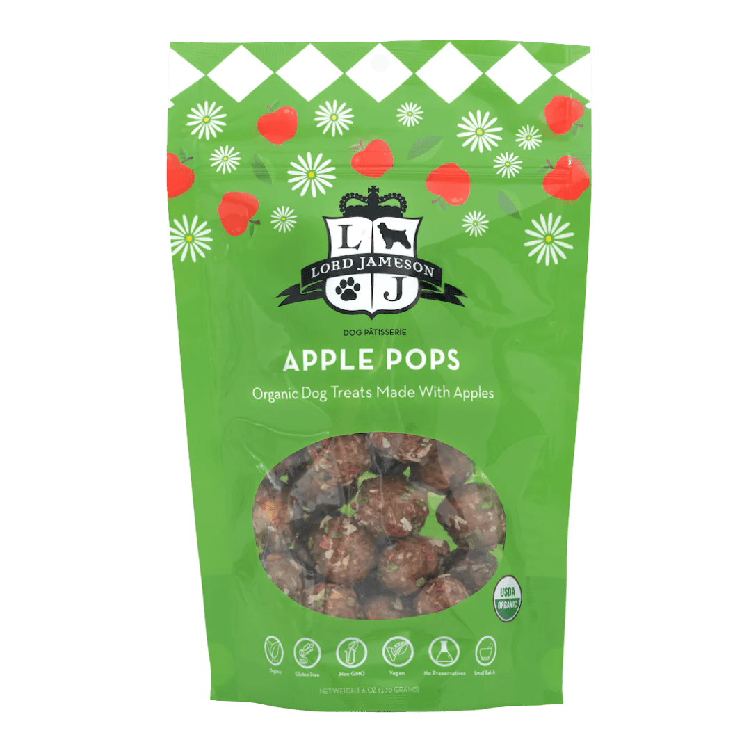 Apple Pops Organic Dog Treats - Modern Companion
