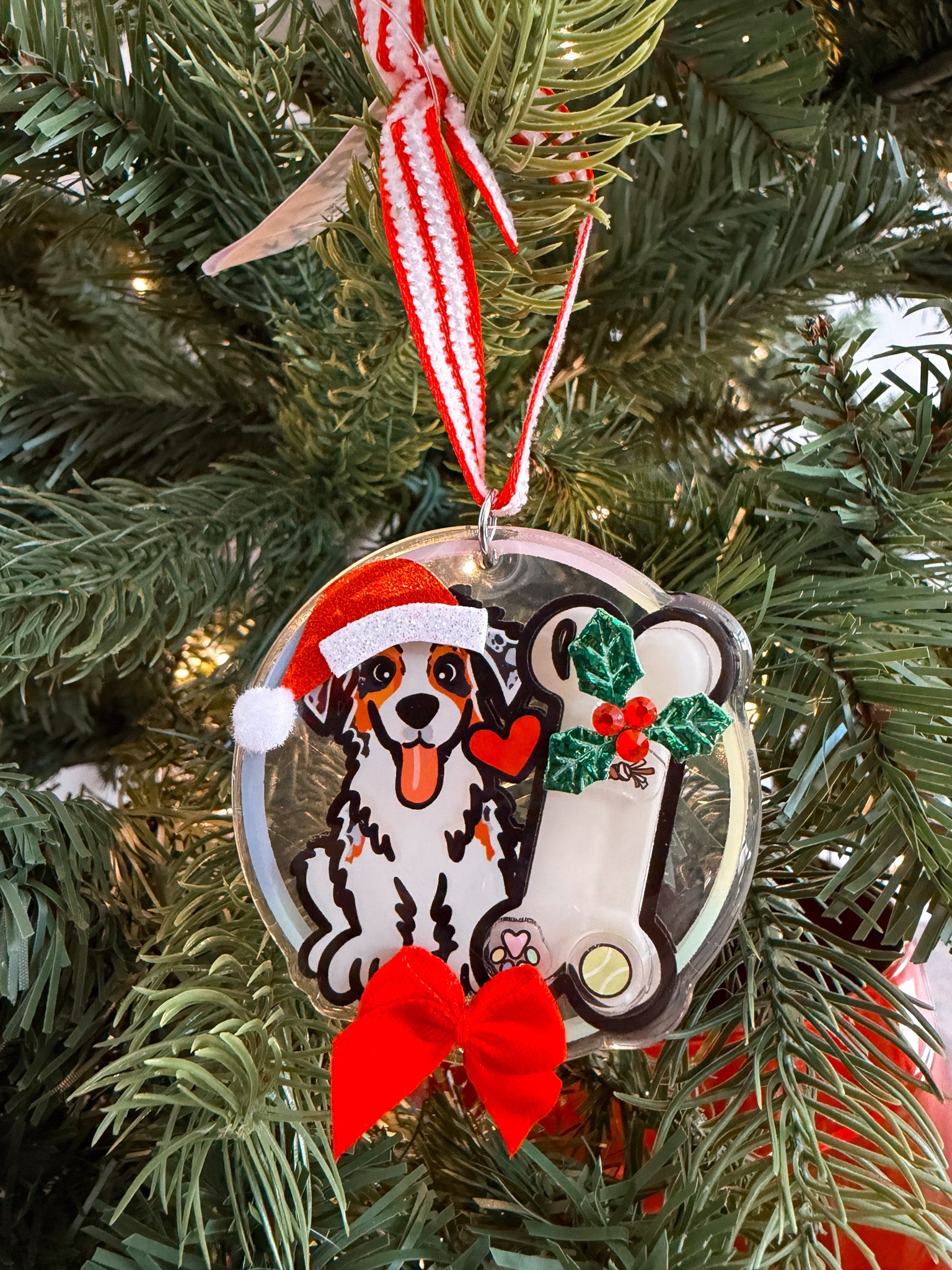 Australian Shepherd Dog Christmas Orrament - Modern Companion