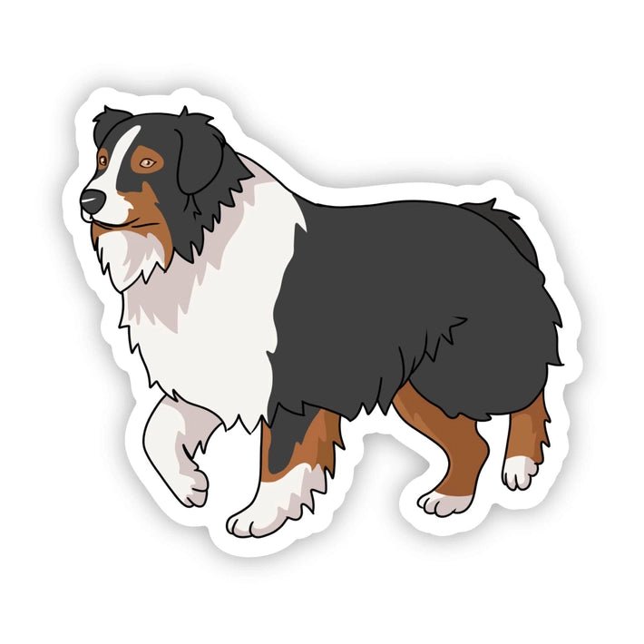 Australian Shepherd Dog Sticker - Modern Companion