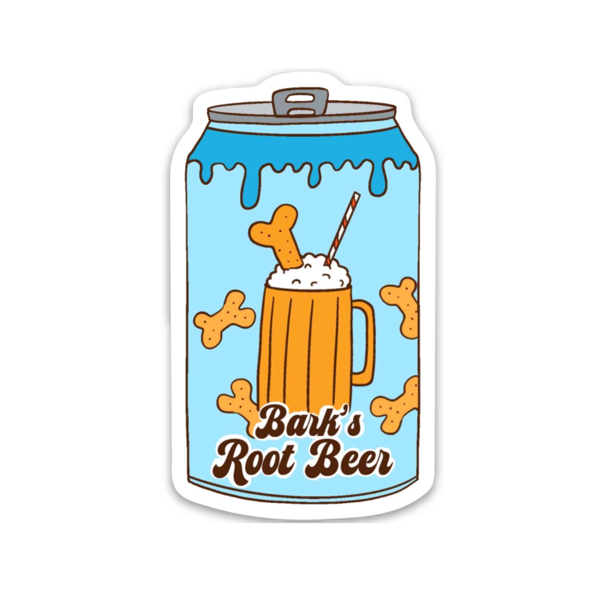 Bark's Root Beer Sticker - Modern Companion