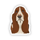 Basset Hound Dog Vinyl Sticker - Modern Companion