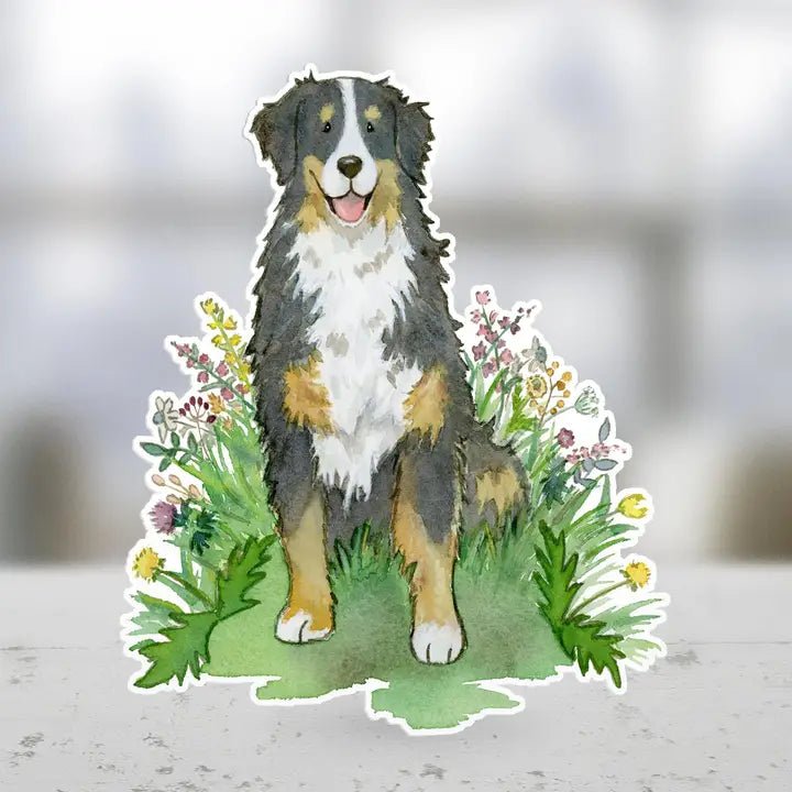 Bernese Mountain Dog Sticker - Modern Companion
