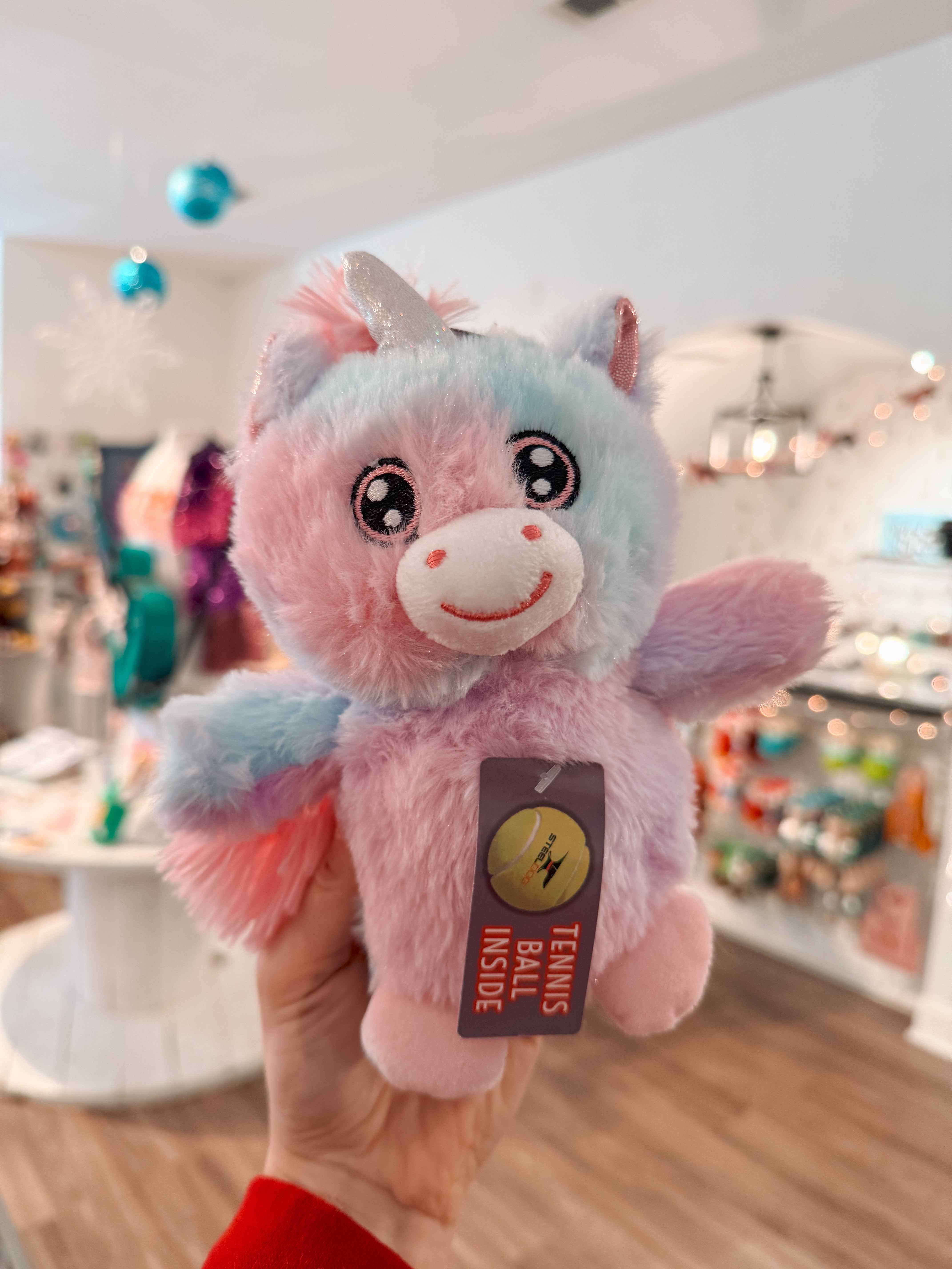 Big Eyed Plush Unicorn - Modern Companion