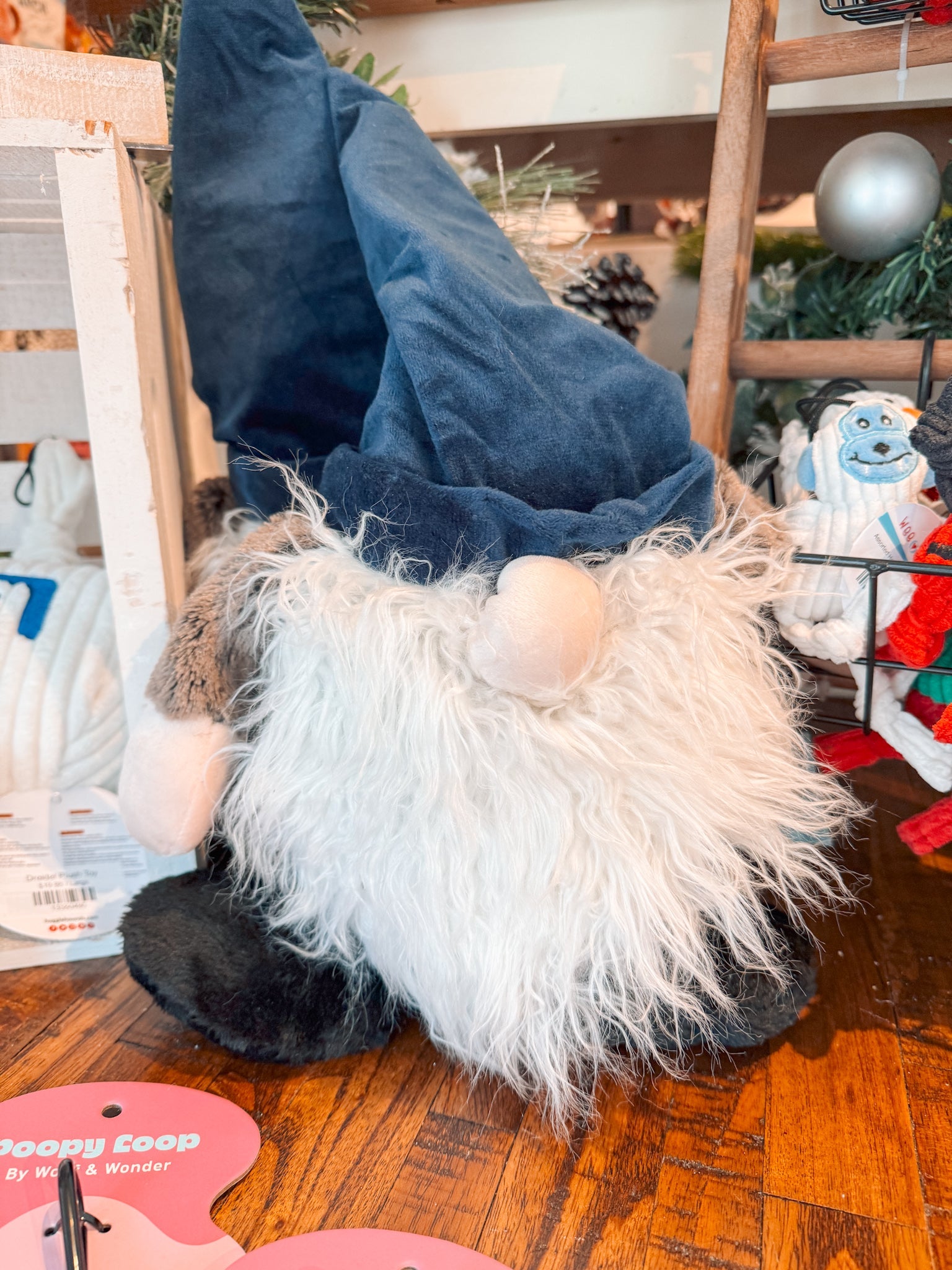 Blue Gnome Plush Toy - Modern Companion