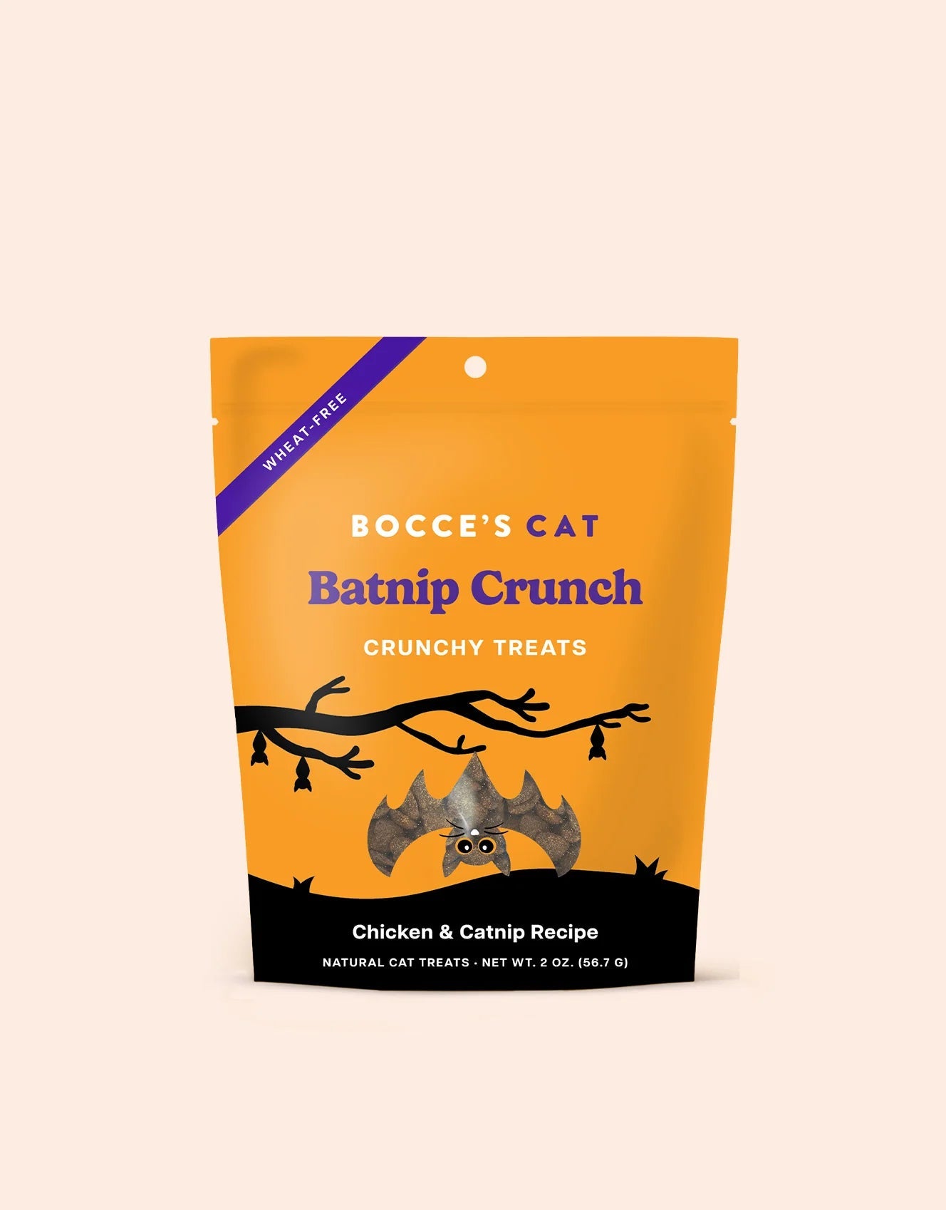 Bocce's Halloween Bat Catnip Crunch Treats - Modern Companion