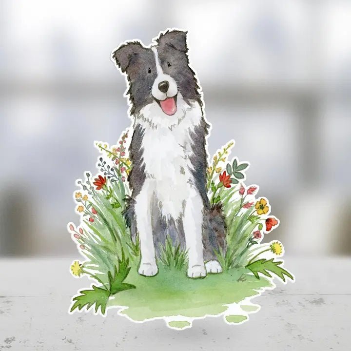 Border Collie Sticker - Modern Companion