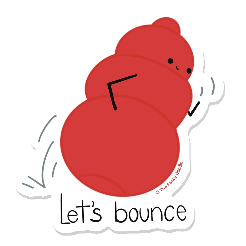 Bounce Kong Sticker - Modern Companion