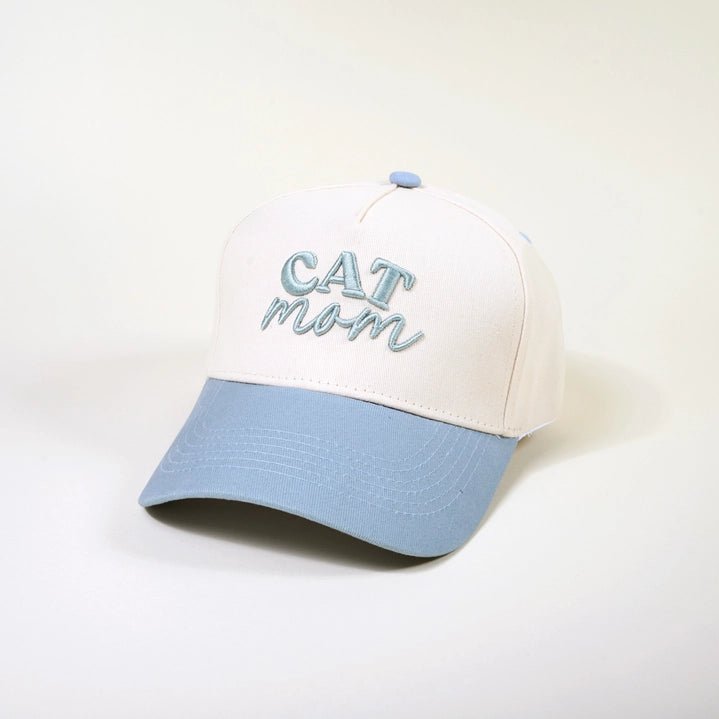 Cat Mom Classic Canvas Hat - Modern Companion