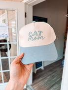 Cat Mom Classic Canvas Hat - Modern Companion