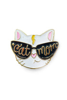 Cat Mom Enamel Pin - Modern Companion