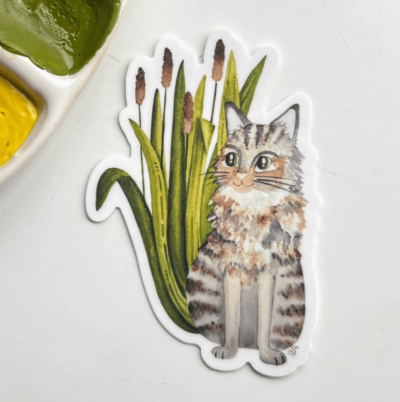 Cat-O-Nine Tails Sticker - Modern Companion