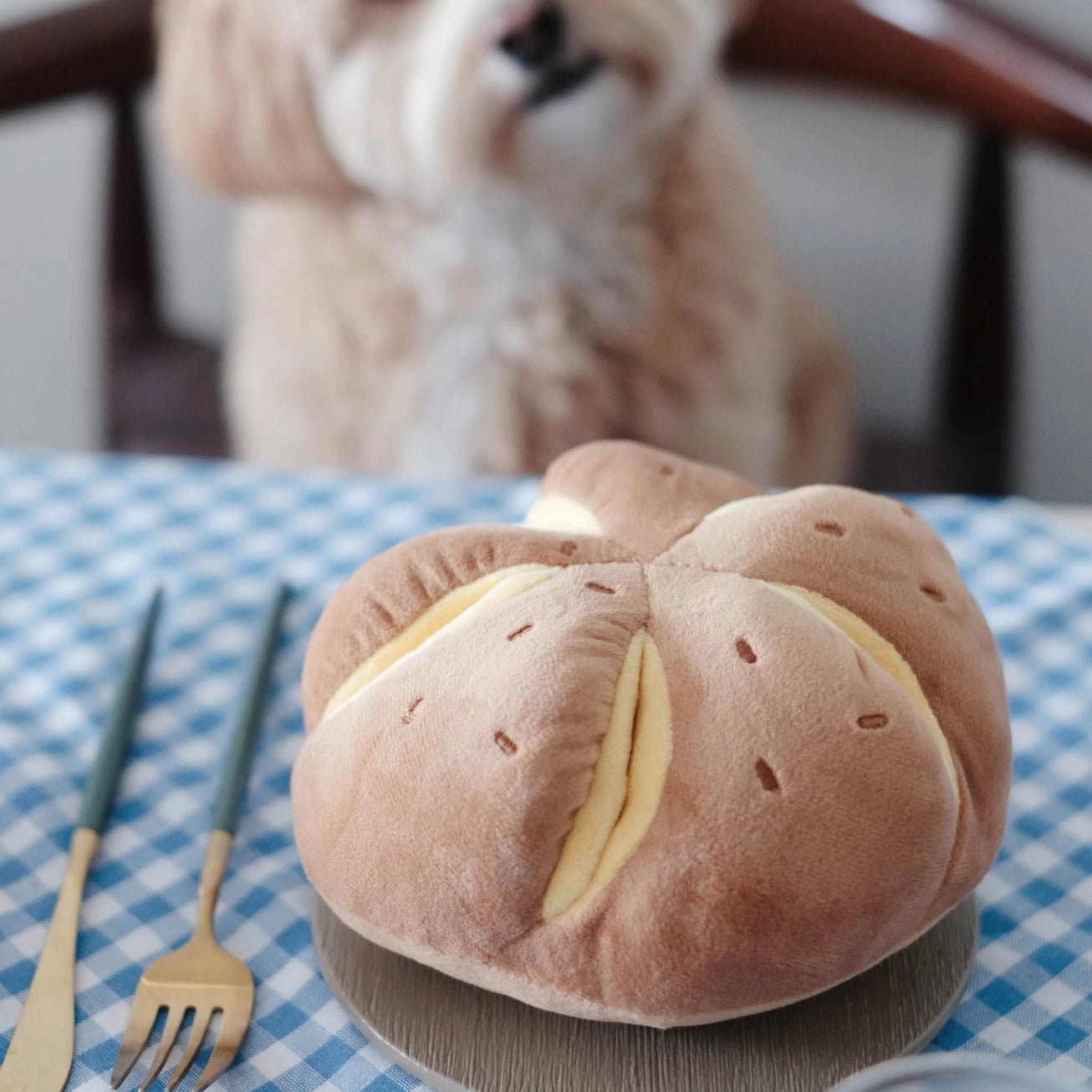 Cheesy Bread Nosework Enrichment Toy - Modern Companion