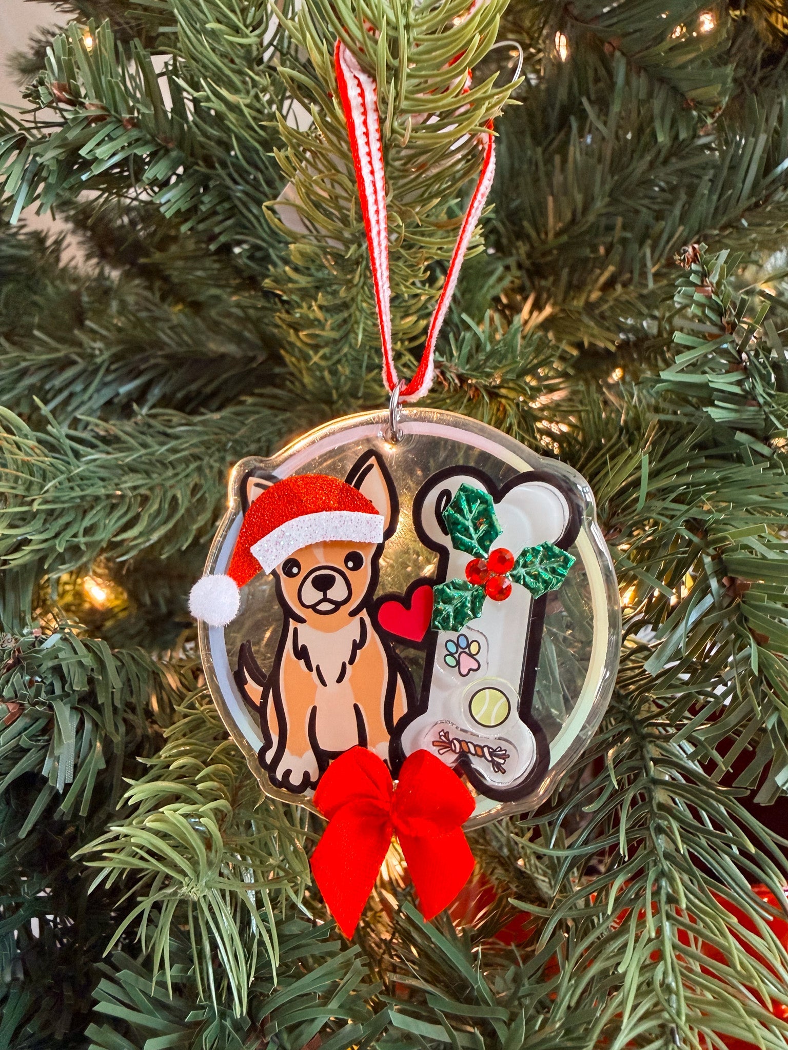 Chihuahua Christmas Ornament - Modern Companion