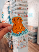 Chonky Potato Dog Sticker - Modern Companion