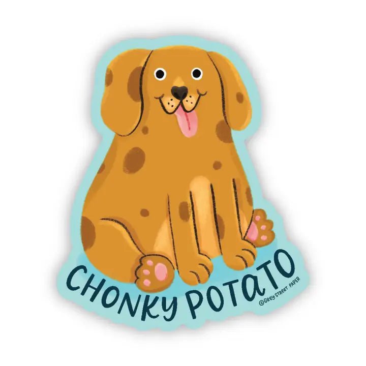 Chonky Potato Dog Sticker - Modern Companion