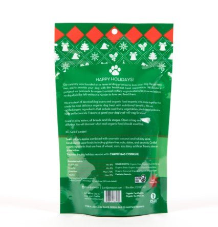 Christmas Cobbler Organic Soft & Chewy Dog Treats - Modern Companion