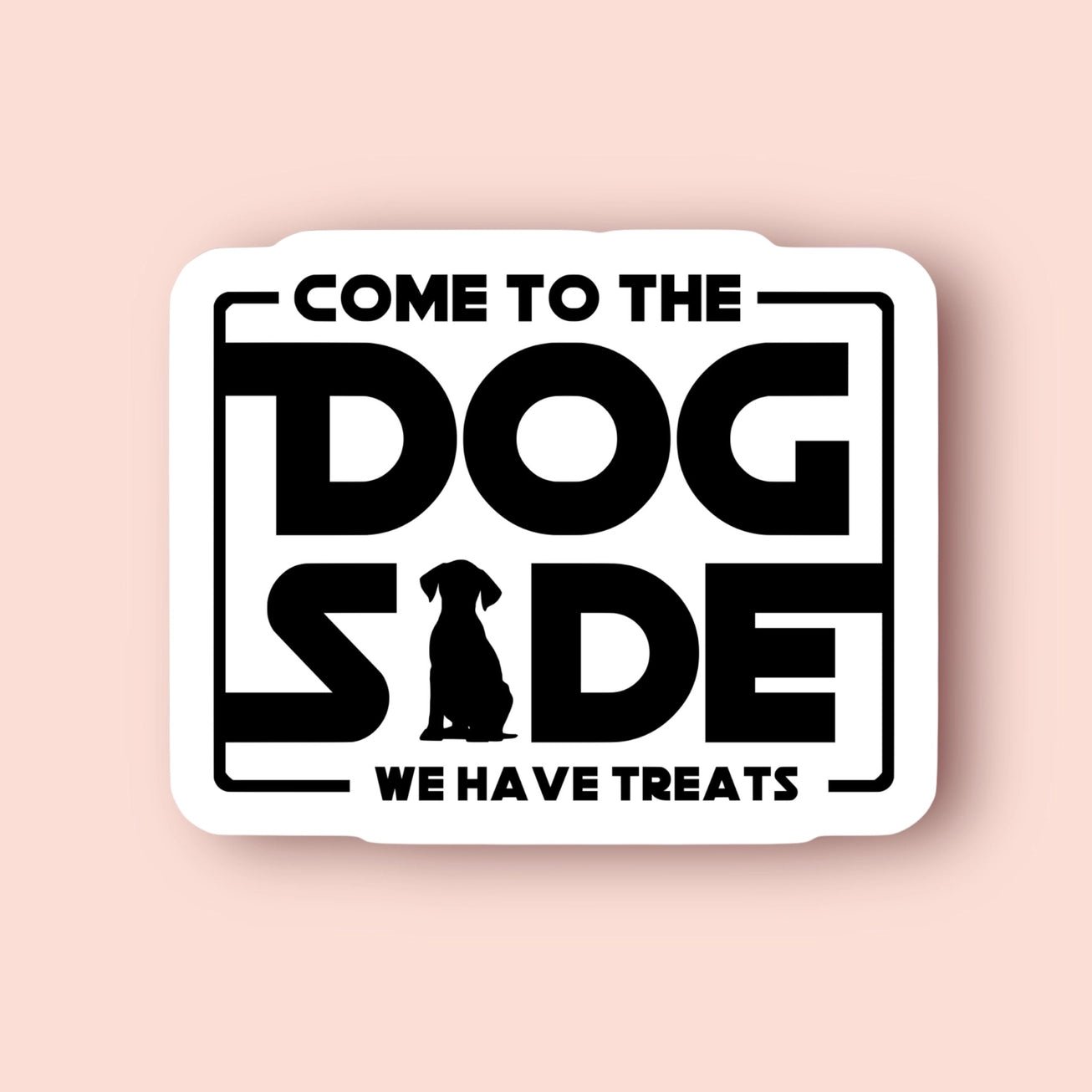 Come To the Dog Side Sticker - Modern Companion