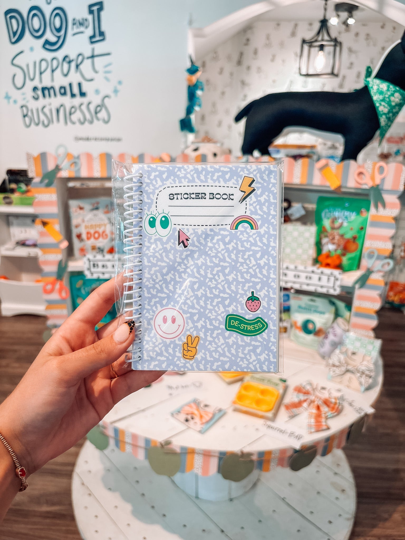 Composition Notebook Themed Sticker Book - Modern Companion