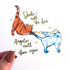 Cruel Summer Cat Sticker - Modern Companion