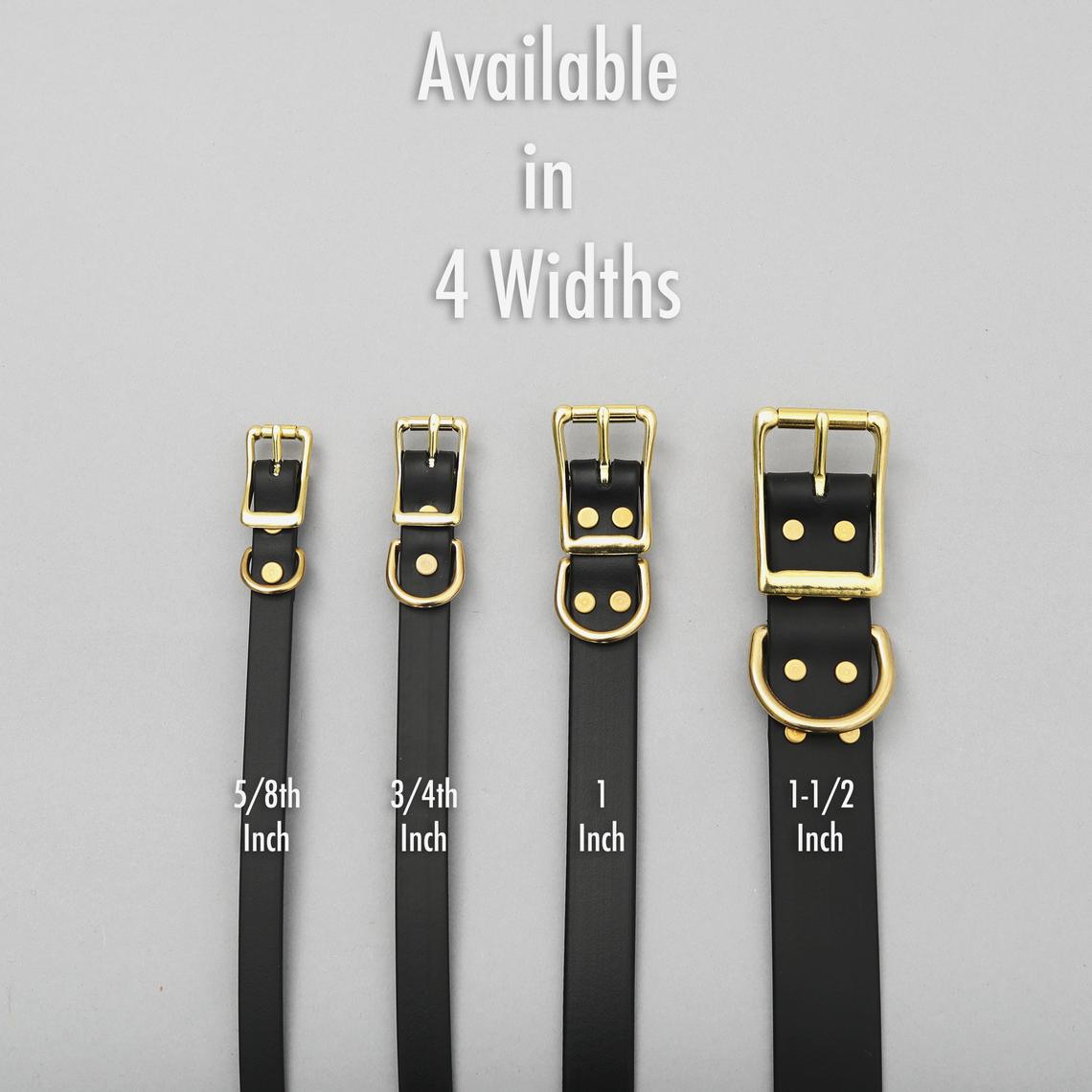 Customize Your Own Biothane Buckle Waterproof Pet Collar - Modern Companion