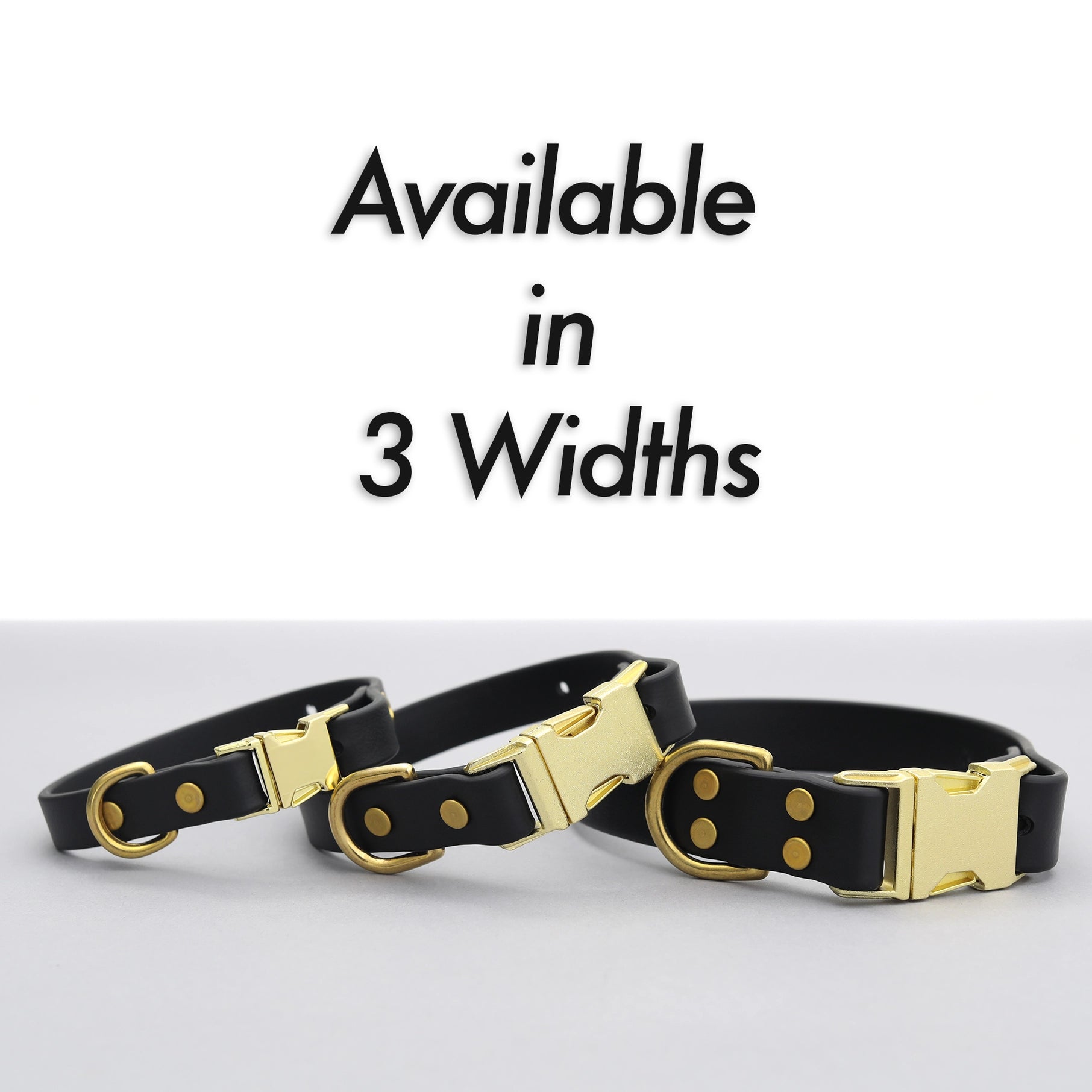 Customize Your Own Biothane Quick Release Waterproof Pet Collar - Modern Companion