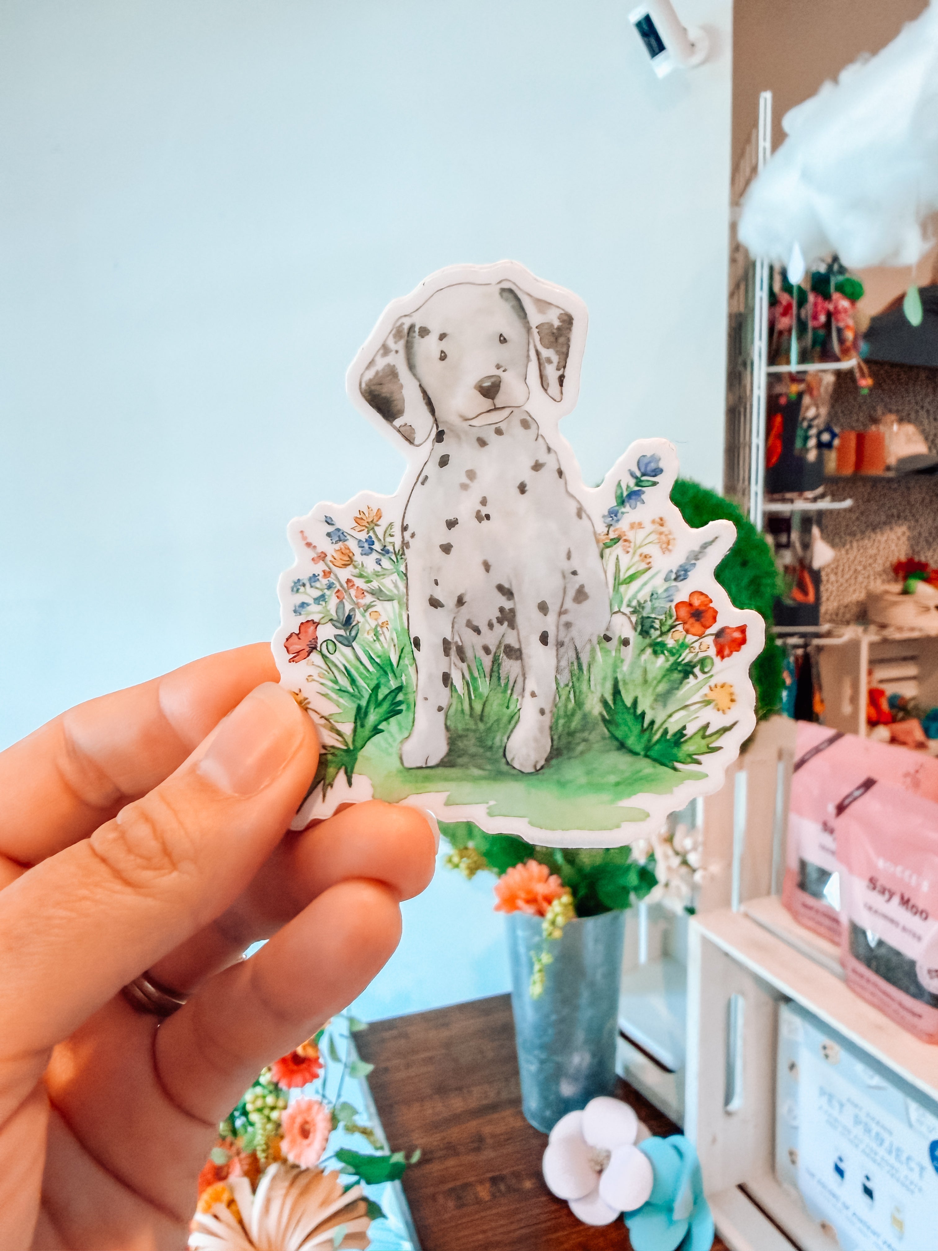 Dalmatian Puppy Sticker - Modern Companion