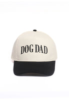 Dog Dad Embroidery Two Tone Cap - Modern Companion