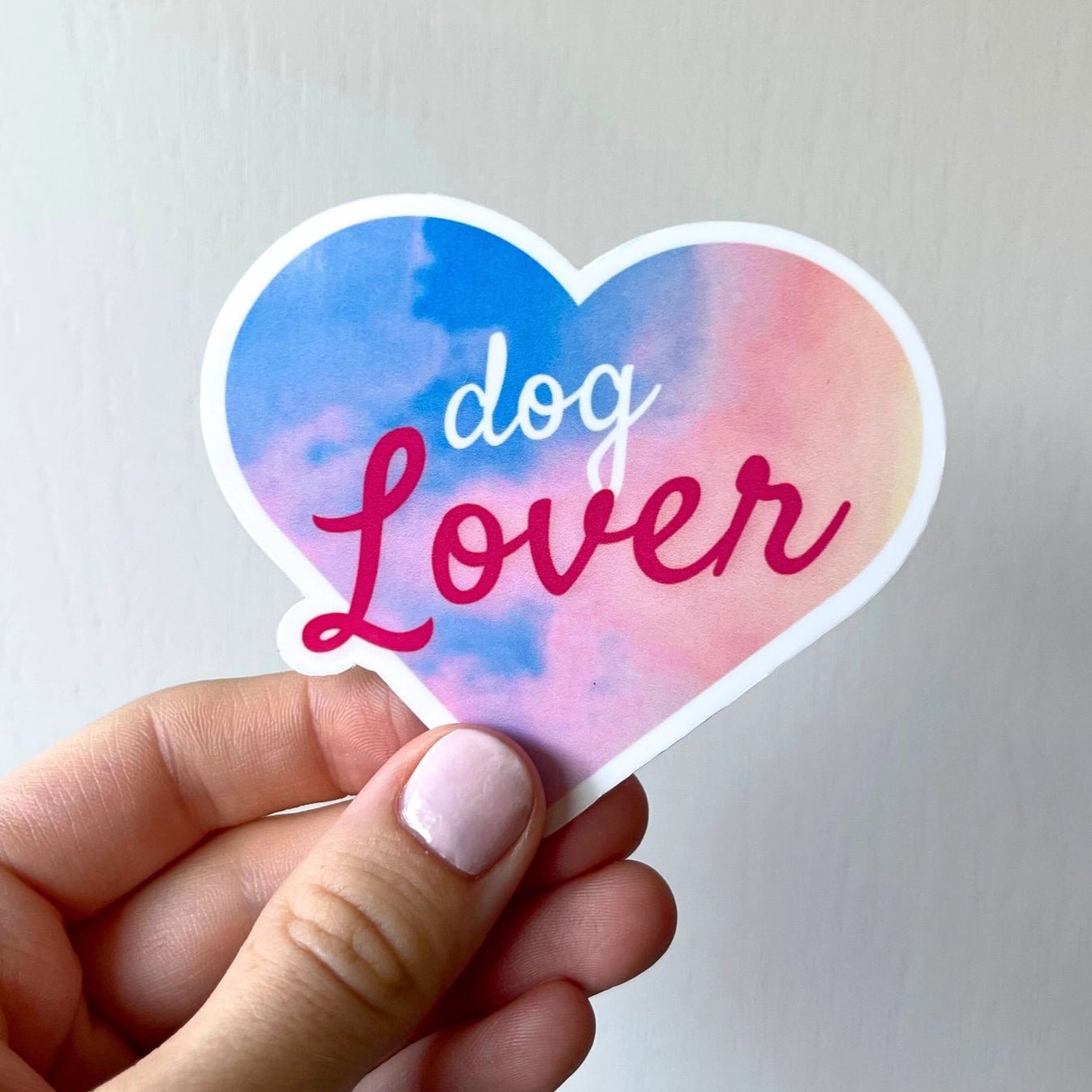 Dog Lover Sticker - Modern Companion