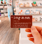 Dog Mom Definition Sticker - Modern Companion