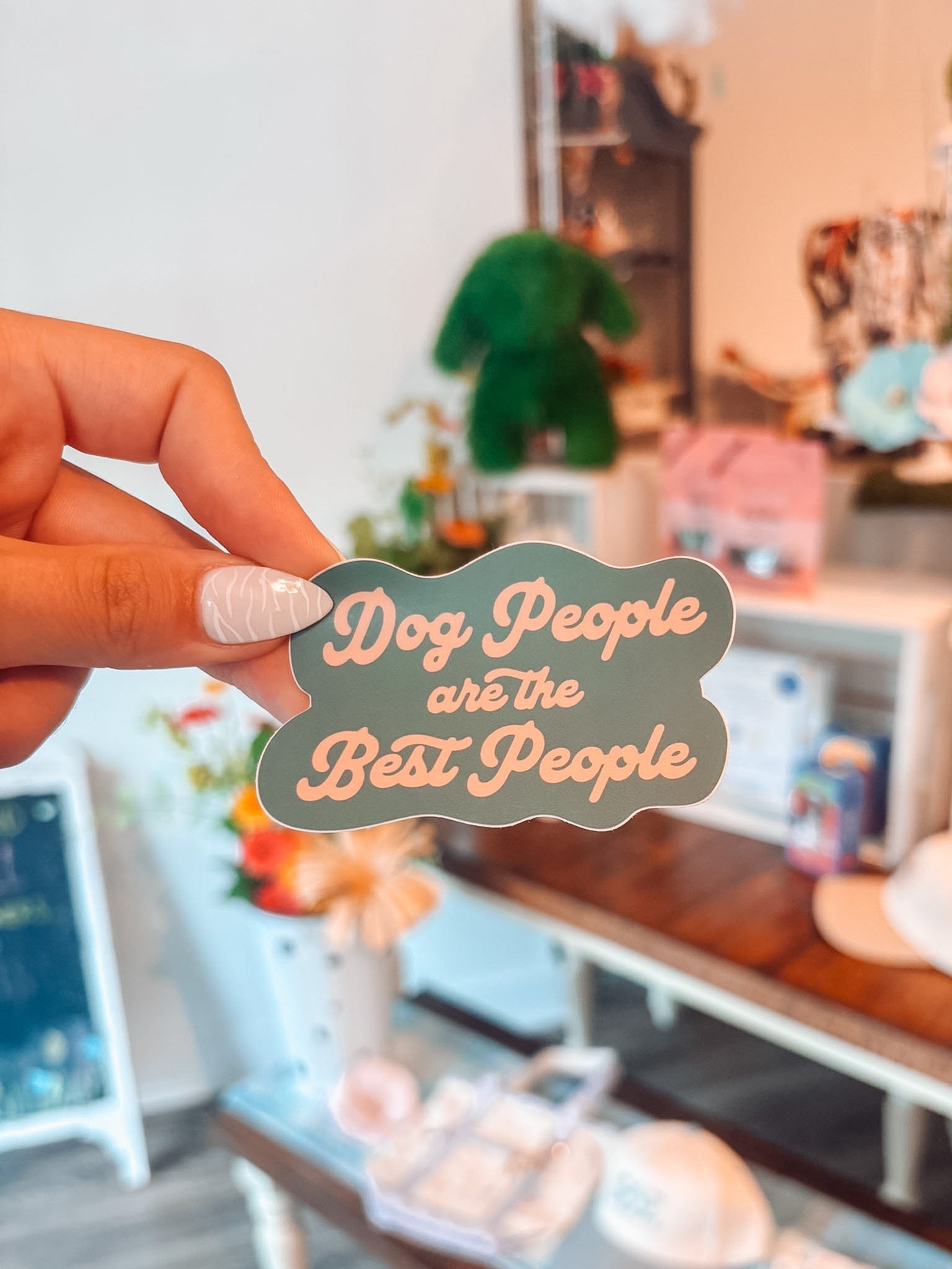 Dog People Are the Best People Sticker - Modern Companion