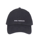 Dog Person Black Hat - Modern Companion