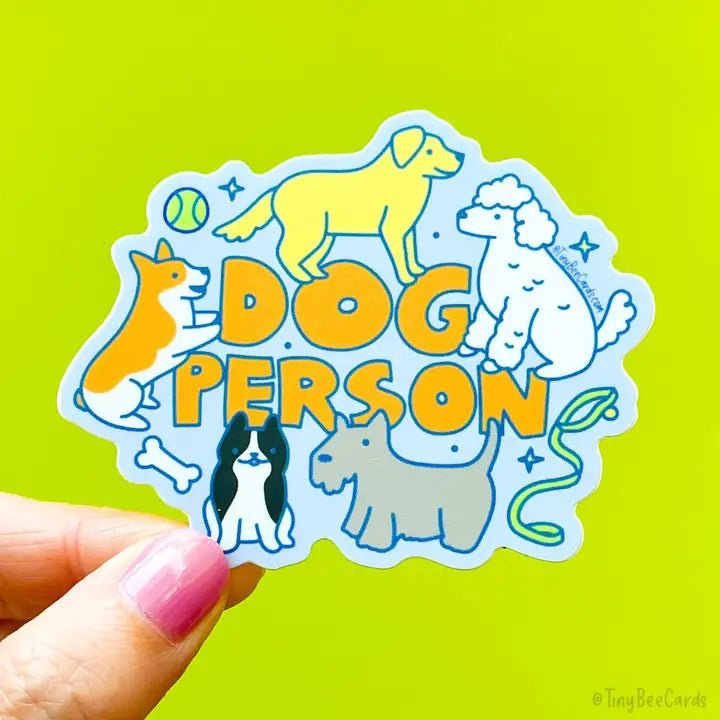 Dog Person Sticker - Modern Companion