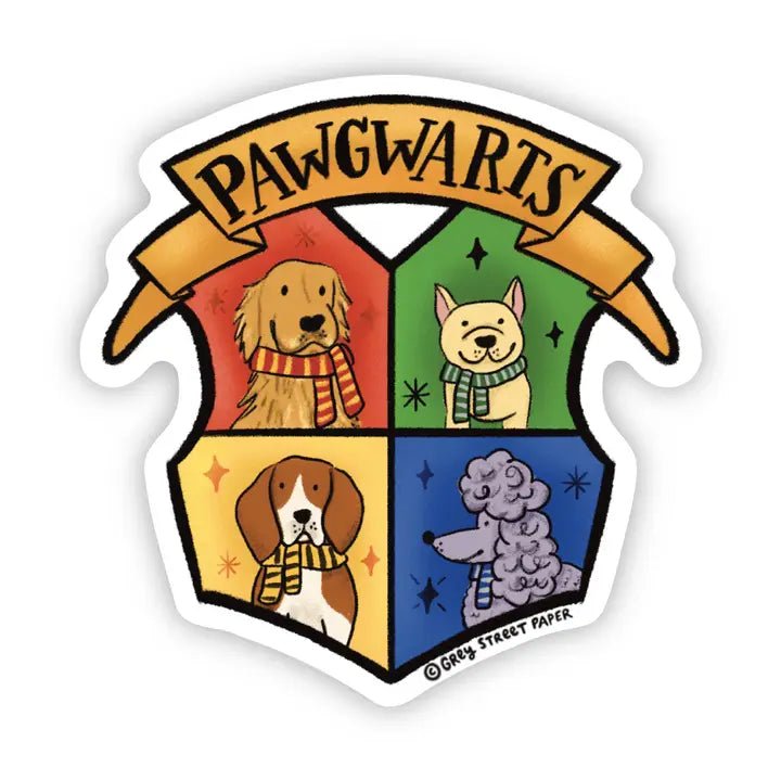Dog School Sticker - Modern Companion