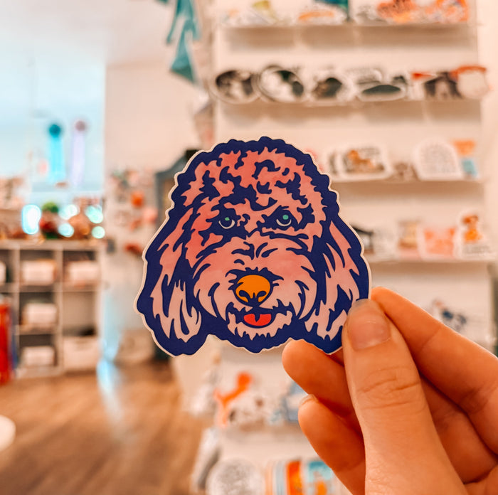 Doodle Head Sticker