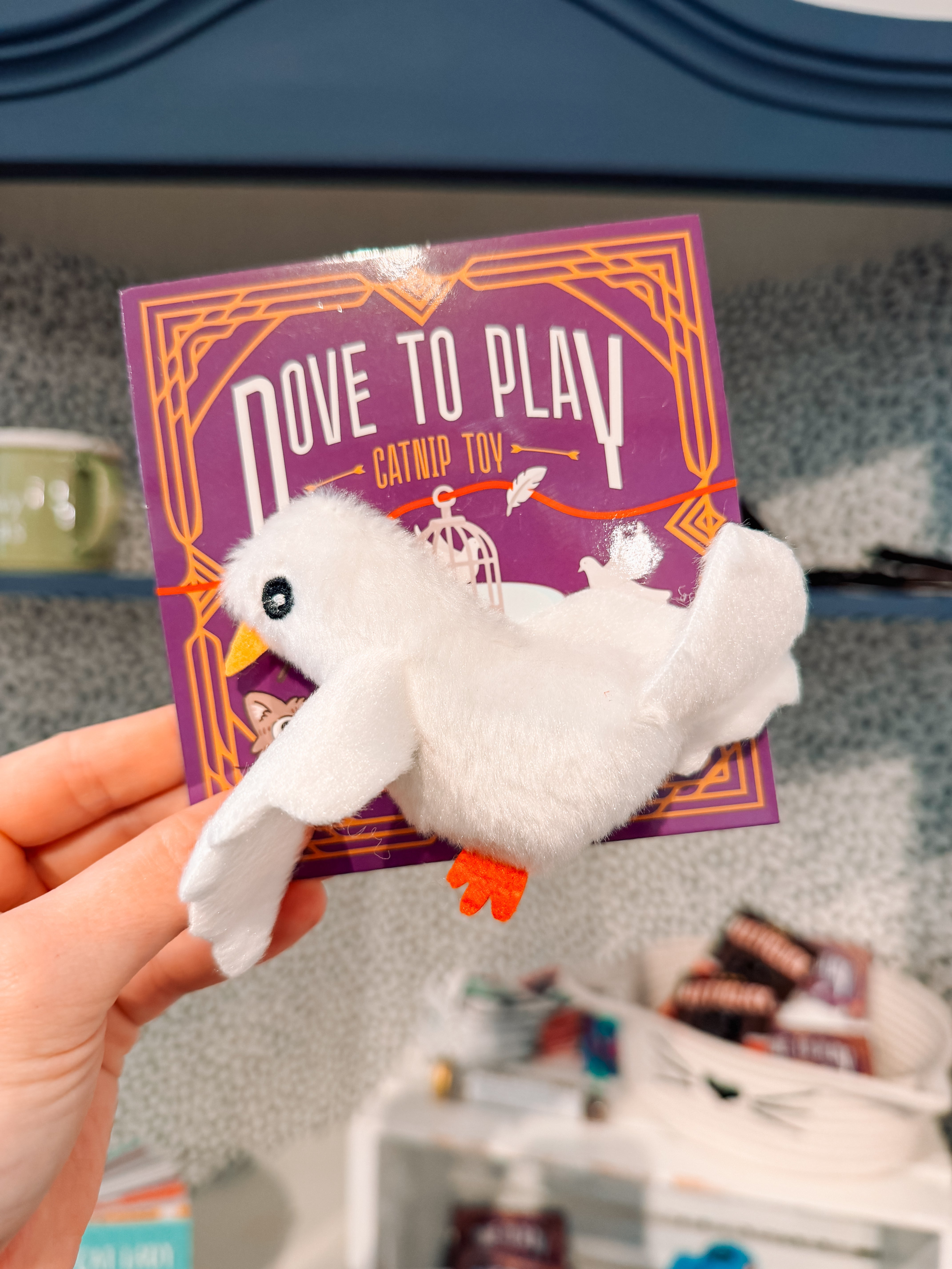 Dove To Play Catnip Toy - Modern Companion