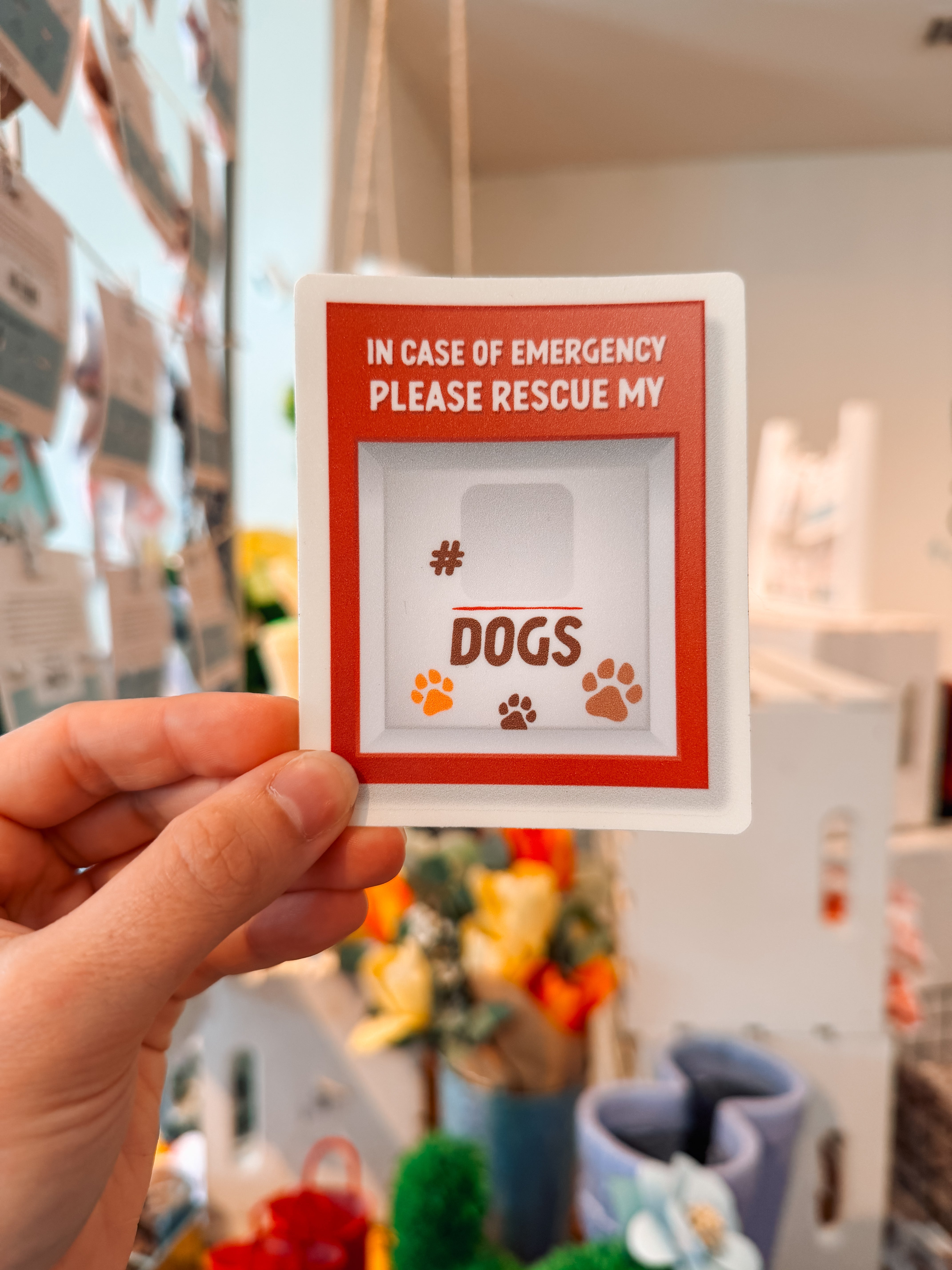 Emergency Rescue Dogs Sticker - Modern Companion