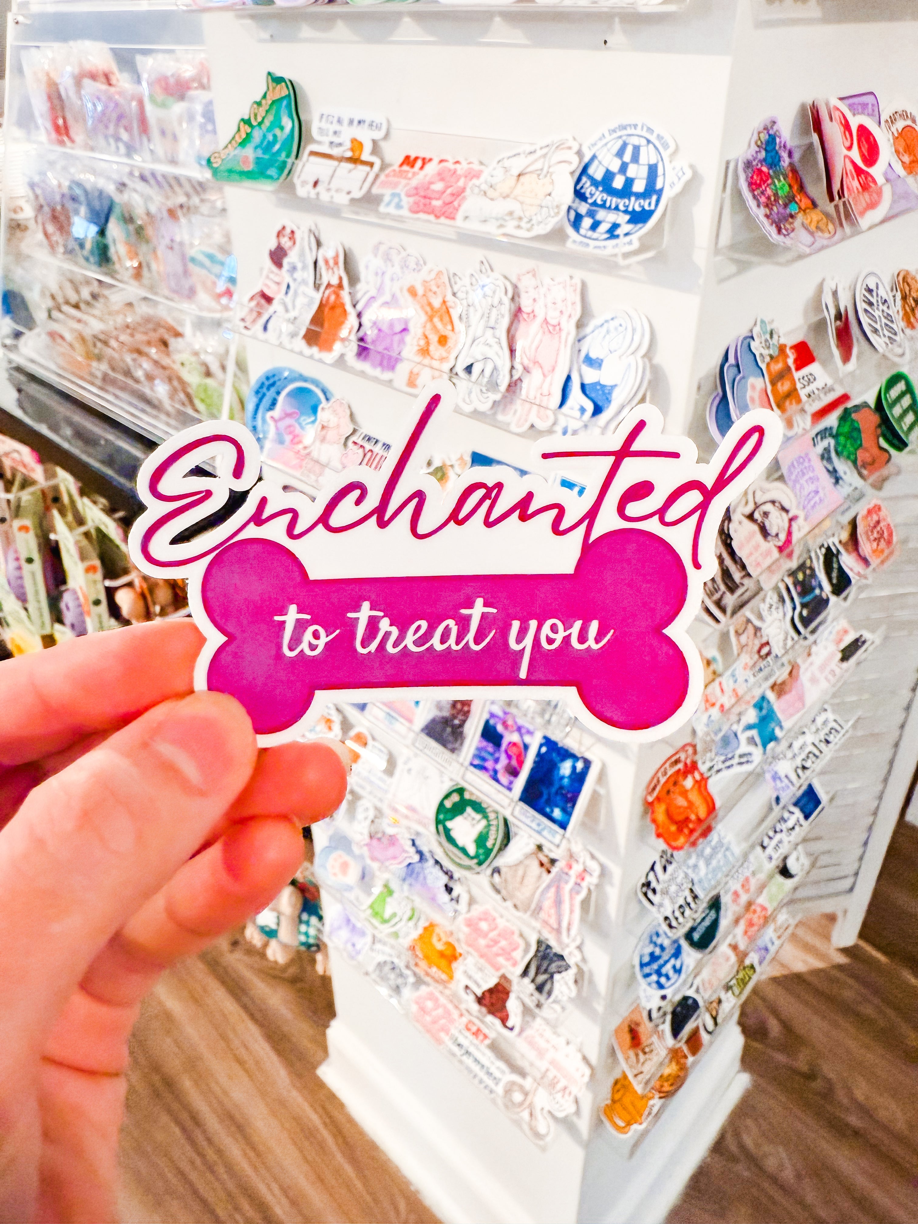 Enchanted To Treat You Sticker - Modern Companion