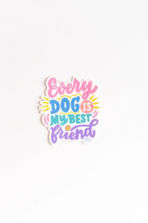 Every Dog Is My Best Friend Sticker - Modern Companion