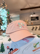 Floral Paw Embroidery Hat - Modern Companion