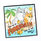 Florida!!! Cat Vinyl Sticker - Modern Companion