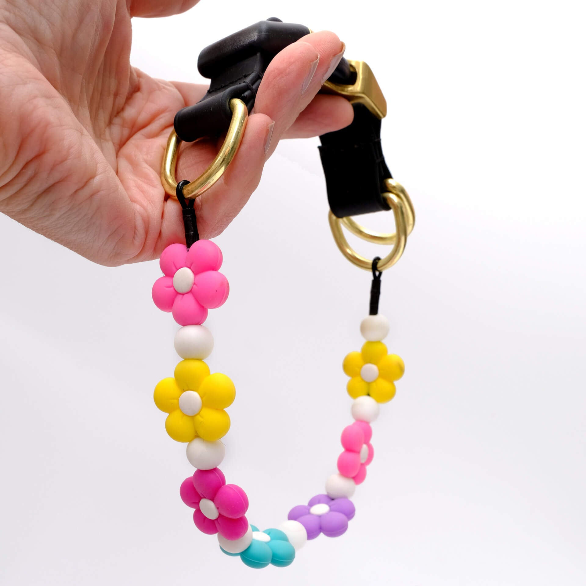 Flower Beaded Pet Collar - Modern Companion
