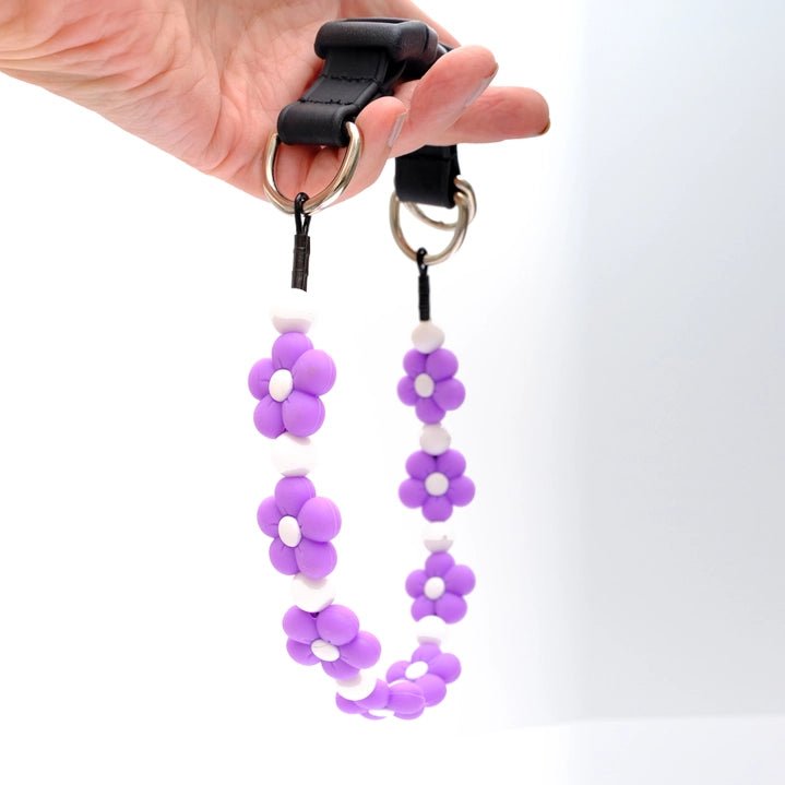Flower Beaded Pet Collar - Modern Companion
