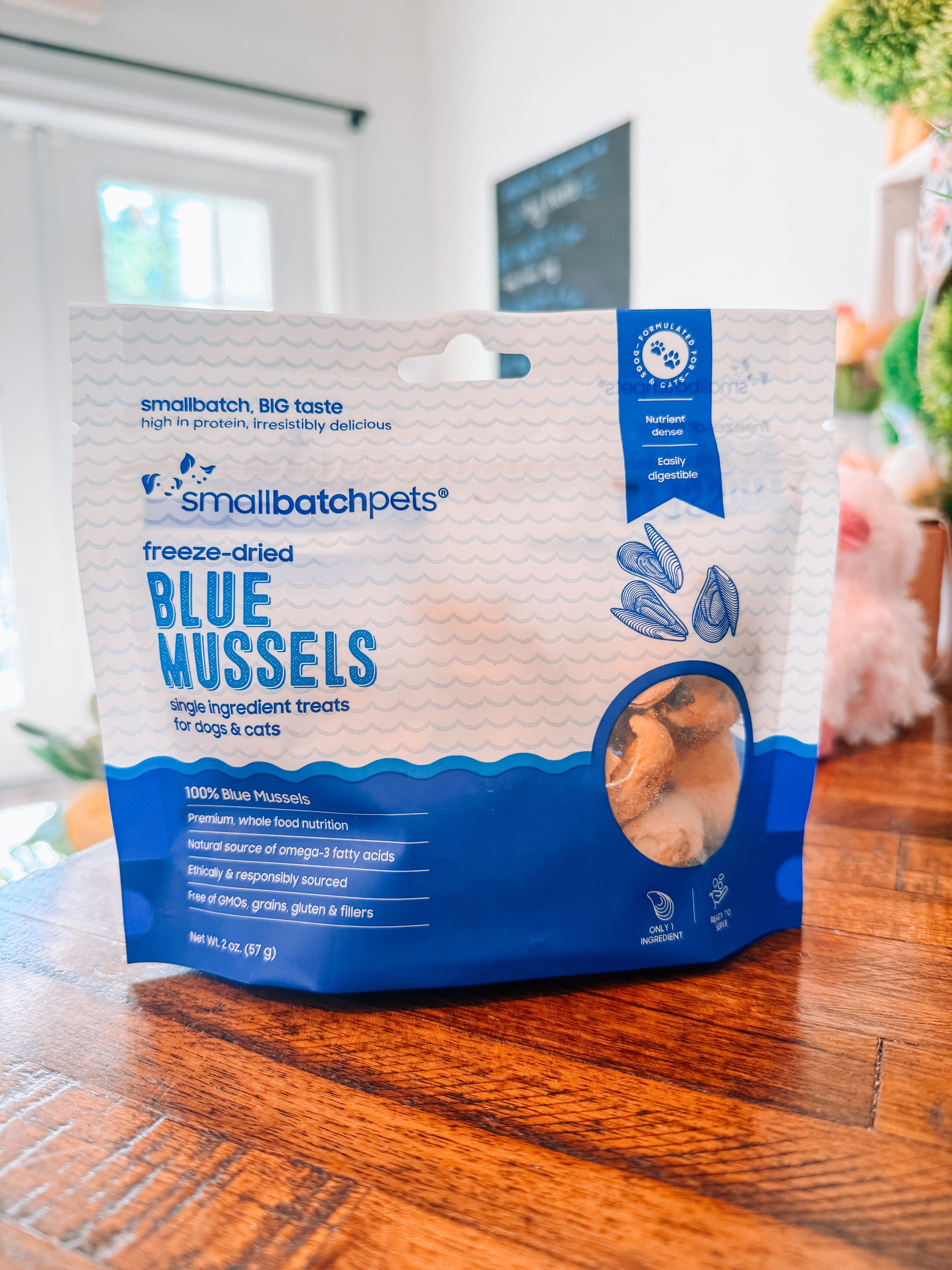 Freeze Dried Blue Mussel Treats - Modern Companion